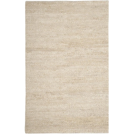 Safavieh 10 x 14 ft. Natural Fiber Hand Loomed Rectangle Area Rug, Bleach NF212D-10
